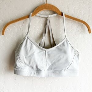 Lululemon Breathe Easy Sports Bra Light Grey Women’s - Size 6